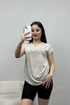 Taş Detay Viskon Bluz Taş - 40652.599.