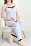 Modal Kumaş Dantelli Pijama Takımı Bebemavi - 620.1287.