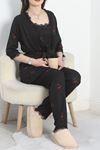 Pegasus Üçlü Pijama Takımı Siyahkiraz - 70044.1048.