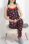İp Askılı Pegasus Pijama Takımı Siyah - 70456.1889.