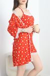 Milan Kumaş Şortlu 3'Lü Set Kırmızıkalp - 50148.1857.