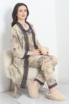 Jarse Polyester Şortlu Set Siyahvizon - 70109.1049.