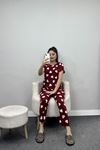 Alt Üst Aynı Pegasus Pijama Takımı Bordokalpli - 50419.1048.