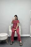 Alt Üst Aynı Pegasus Pijama Takımı Gülkurusu - 50419.1048.