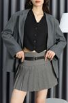 Bisou Marka Oversize Blazer Ceket Antrasit - 30675.1437.