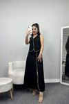 My Fashion Marka Poliviskon İkili Takım Siyah - 40906.1994.