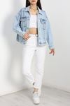 Oversize Ceket Mavi - 6242.1966.