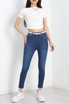 Dar Paça Kot Pantolon Mavi - 40747.1431.