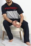 Erkek Pijama Takımı Lacigri - 40348.1838.