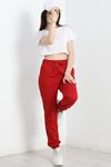 Paça Lastikli Eşofman Altı Bordo - 40750.1431.
