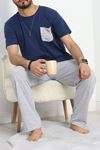 Erkek Pijama Takımı Lacigri - 70605.1048.
