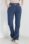 İspanyol Paça Pantolon Mavi - 40743.1431.