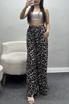 Desenli Dokuma Pantolon Leopar - 12333.1095.