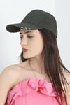 Piercing Detay Şapka Koyuyeşil - 40755.1736.