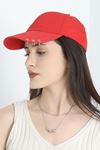Piercing Detay Şapka Kırmızı - 40755.1736.