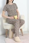 Alt Üst Aynı Pegasus Pijama Takımı Leopar - 50419.1048.