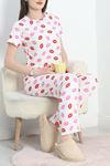Alt Üst Aynı Pegasus Pijama Takımı Beyazpembe - 50419.1048.