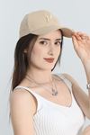 Nakışlı Şapka Bej - 70019.1736.