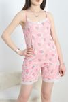 Pegasus Şortlu Pijama Takımı Pudraçilek - 50388.1048.