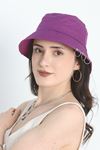 Piercing Detay Bermuda Şapka Mor - 40757.1736.