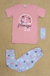 5-12 Yaş Süprem Kız Pijama Takımı Gülkurusu1 - 40607.1951.
