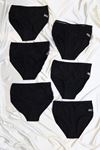 6'Lı Dantelli Bato Külot Set Siyah - 1199.1364.