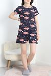 Alt Üst Aynı Şortlu Pijama Takımı Lacipembe - 40751.1857.
