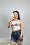 Baskılı Atlet Beyazkırmızı - 70312.1092.