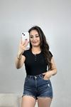Çıtçıtlı Bluz Siyah - 40789.1723.