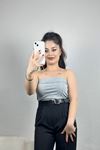 Straplez Crop Bluz Dumangri - 41247.1723.