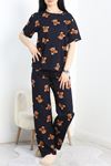 Alt Üst Aynı Viskon Pijama Takımı Laciayıcık - 485.1287.