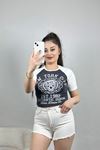Baskılı Tişört Ekruanti - 70328.336.