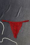 Dantelli Tanga Kırmızı - 1173.1364.