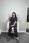 Alt Üst Aynı Viskon Pijama Takımı Pembeyıldız - 485.1287.