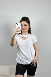 İnci Detaylı Viskon Bluz Beyaz - 80052.599.