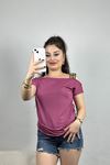 Omuz Şerit Detaylı Viskon Bluz Koyulila - 80054.599.