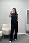 Vatkalı Modal Oysho Eşofman Takım Siyah - 70345.1254.