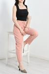 Dabıl Bağcıklı Pantolon Pembe - 20138.1884.