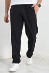 Likralı Paraşüt Kumaş Erkek Pantolon Siyah - 41371.1937.