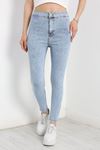 Cepsiz Dar Paça Kot Pantolon Mavi - 41270.1431.