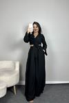 Asimetrik Kesim İkili Takım Siyah - 30904.308.