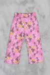 4-8 Yaş Bürümcük Kız Çocuk Pantolon Pembe - 50504.1981.