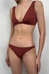 Bralet Bikini Takım Kahverengi - 30897.1966.