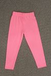 2-7 Yaş Likralı Penye Tayt Neonpembe - 50485.1981.