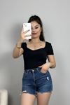 Çıt Çıtlı Body Siyah - 1457.2031.