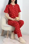 Kısa Kollu Süprem Pijama Takımı Beyazkalp - 50523.1961.