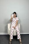 Alt Üst Aynı Pegasus Pijama Takımı Beyazkırmızı - 50419.1048.