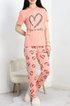 Viskon Pijama Takımı Narçiçeği - 50562.1961.