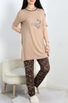 Ringviskon Pijama Takımı Vizon - 50632.1931.