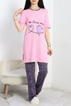 Ringviskon Pijama Takımı Pembe - 50632.1931.